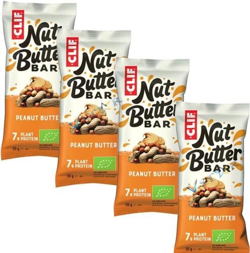 CLIF Nut Butter Plant Protein Bar - 12x50g Peanut Butter