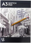 U Draw Sketch Pad: A3 - 32 Pages 70 GSM