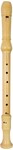 Meinel - Treble Recorder: Maple Wood Pearwood Finish