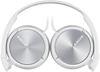 Picture of Sony - MDRZX 310 Foldable: White Headphones