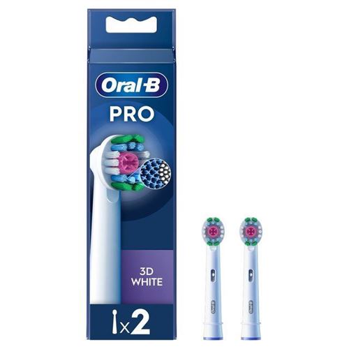 Oral-B Pro Toothbrush Heads - 3D White
