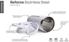 Picture of SmartShake Reforce Steel Shaker - 900ml White