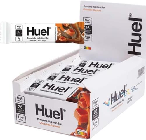 Huel Complete Nutrition Bar - Chocolate Caramel 12x51g