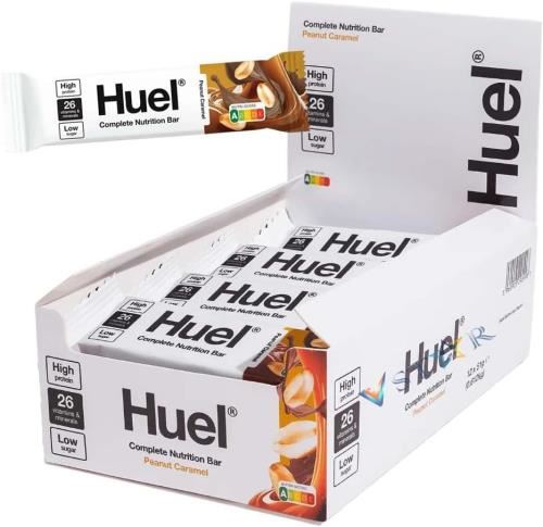 Huel Complete Nutrition Bar - Peanut Caramel 12x51g