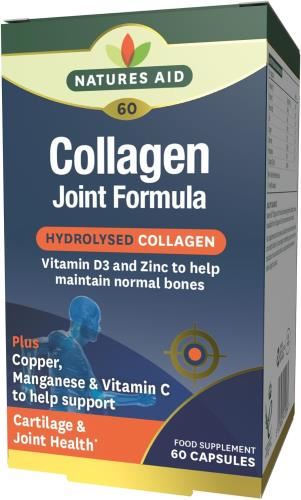 Natures Aid - Collagen Joint Formula 60 Caps