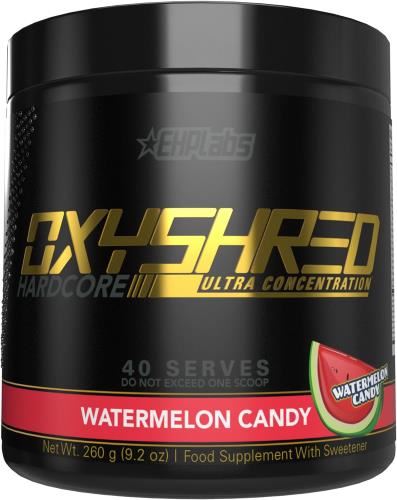 EHP Labs OxyShred Hardcore - 260g Watermelon Candy