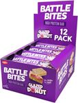 Battle Snacks Battle Bites - 12x60g Glazed Sprinkled Donut