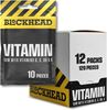 Blockhead - Vitamin Gum 12 x 10 Pieces Lemon