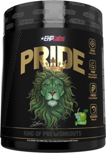 EHP Labs Pride Pre-Workout - 384g Sour Green Apple