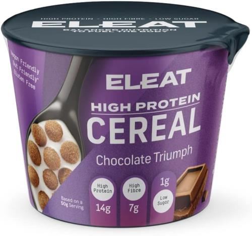 Eleat Balanced High Protein Cereal - 8x50g Chocolate