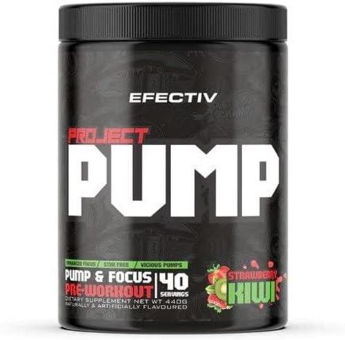 Efectiv Nutrition Project Pump - 440g Strawberry Kiwi