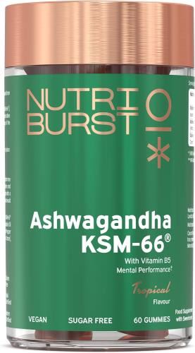 Nutriburst - Ashwagandha KSM-66 2 180g Tropical