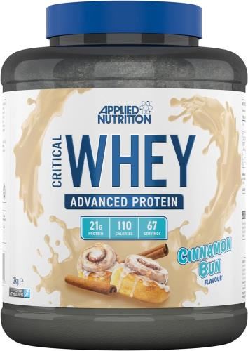 Applied Nutrition Critical Whey - 2kg Cinnamon Bun