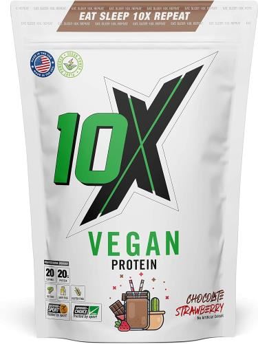 10X Athletic Vegan Protein - 540g Chocolate Strawberry