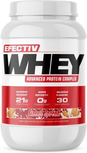 Efectiv Nutrition Whey Protein - 900g Biscuit Spread