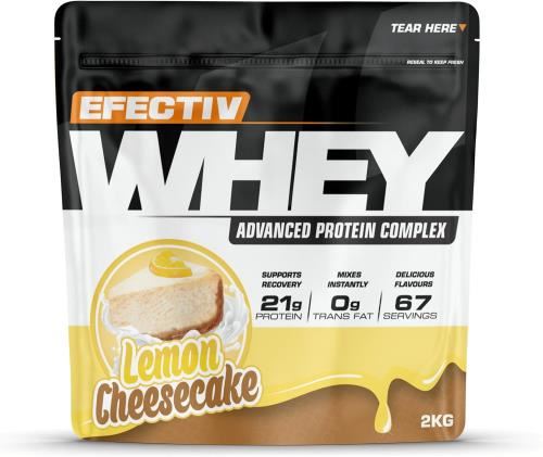 Efectiv Nutrition Whey Protein - 2kg Lemon Cheesecake