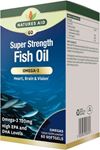 Natures Aid - Super Strength Fish Oil Omega-3 60 Softgels