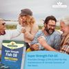 Picture of Natures Aid - Super Strength Fish Oil Omega-3 60 Softgels