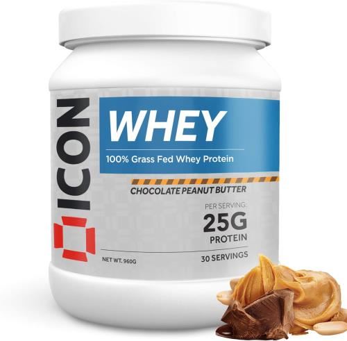 ICON Nutrition 100% Whey Protein - 960g Chocolate Peanut Butter