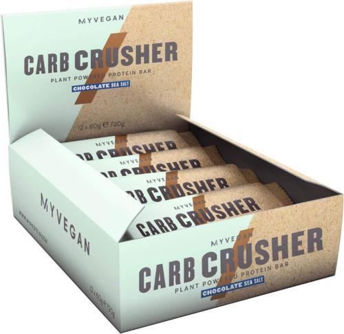 MyProtein MyVegan Carb Crusher Bar - 12x60g Chocolate Sea Salt