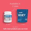 Picture of ICON Nutrition 100% Whey Protein - 960g Strawberry Milkshake