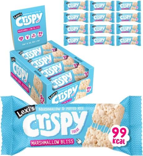 Lexi's Crispy Treats - 12x26g Marshmallow Bliss