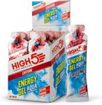 HIGH5 Energy Gel: Aqua Caffeine - 20x66g Citrus