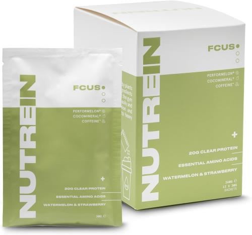 Nutrein Plant Protein Blend - FCUS 12x30g Watermelon & Strawberry