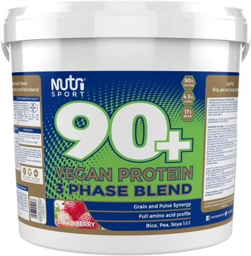 NutriSport 90+ Vegan Protein Blend - 5kg Vanilla