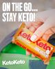 Picture of KetoKeto 100% Vegan Protein Bar - 12x50g Choc Hazelnut