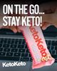 Picture of KetoKeto 100% Vegan Protein Bar - 12x50g Cherry Bakewell