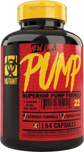 Mutant - Pump Nitric Oxide Formula 154 Caps