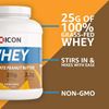 Picture of ICON Nutrition 100% Whey Protein - 2.27kg Chocolate Peanut Butter