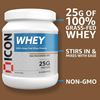 Picture of ICON Nutrition 100% Whey Protein - 960g Molten Chocolate