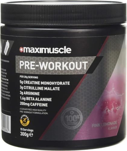 Maxi Nutrition Pre-Workout - 300g Pink Lemonade