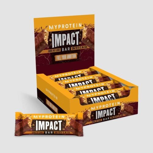 MyProtein Impact Protein Bar - 12x64g Caramel