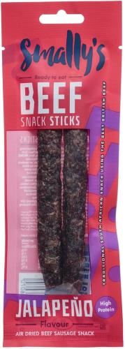 Smally's Beef Snack Sticks - 15x40g Jalapeno