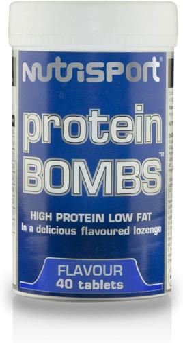 NutriSport Protein Bombs - 40 Tabs Banana