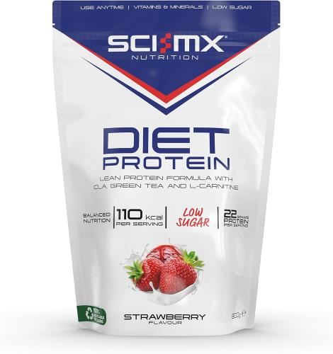 Sci-MX Diet Protein Lean Formula - 800g Strawberry