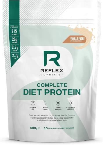 Reflex Nutrition Complete Diet Protein - 600g Vanilla Fudge