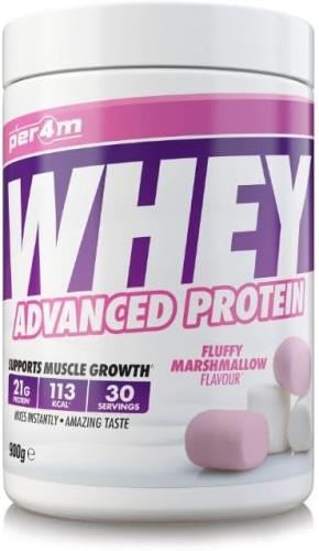 Gema Records. Per4m Whey Advanced Protein - 900g Fluffy Marshmallow