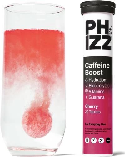 Phizz Effervescent 3 in 1 Tablets - 12x20 Tabs Cherry