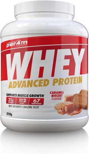 Per4m Whey Advanced Protein - 2.01kg Caramel Biscuit