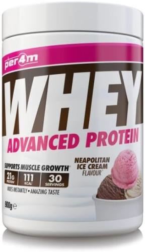 Per4m Whey Advanced Protein - 900g Neapolitan Ice Cream