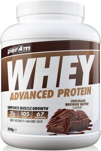 Per4m Whey Advanced Protein - 2.01kg Chocolate Brownie Batter