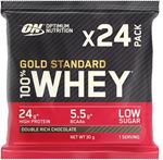 Optimum Nutrition Gold Standard 100% - Whey Protein 24x31g Double Rich Chocolate