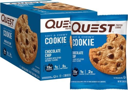 Quest Nutrition Protein Cookie - 12x59g Chocolate Chip