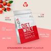 Picture of PhD Nutrition Diet Whey Protein - 1kg Strawberry Delight