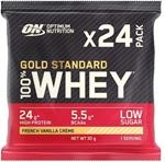 Optimum Nutrition Gold Standard 100% - Whey Protein 24x30g French Vanilla Creme