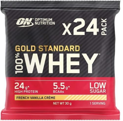 Optimum Nutrition Gold Standard 100% - Whey Protein 24x30g French Vanilla Creme